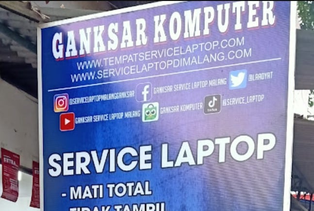 Service Laptop Ganksar Malang